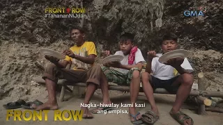 Front Row:  Pamilya sa Camarines Sur, nakatira sa isang kuweba