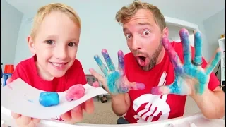 FATHER & SON MAKE DELICIOUS BUBBLE GUM!