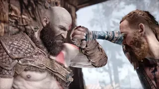 God Of War - Kratos vs. The Stranger Boss Fight