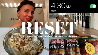 REST & GET BACK ON TRACK WITH ME: prepping for summer, new goals + mindset shifts / tips!!