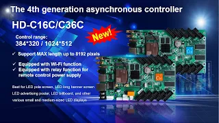 Huidu HD-C16C and C36C New LED Asynchronous Controller (Upgraded version of Huidu C15C)