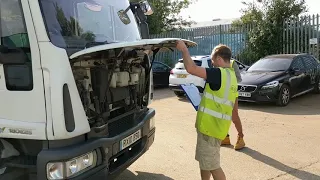 Observation of Workplace Assessment - HGV Vehicle Check