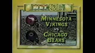 1985-10-27 Minnesota Vikings vs Chicago Bears