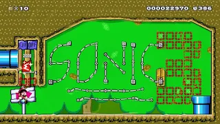 Super Mario Maker 2: Player Course "Sonic 3 Boss Rush" [1080 HD]