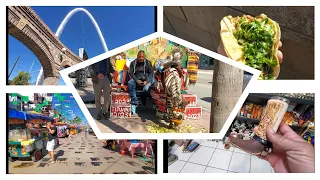 Tijuana Mexico Downtown Street Food Border Crossing On Foot Day Trip