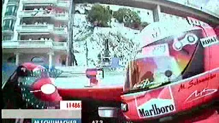F1 Monaco 2001 - Michael Schumacher OnBoard