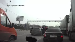 (RFT) brutal Road Rage in Russia!Дорожные жестокой ярости