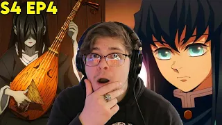 WTF IS THAT?!! Demon Slayer Season 4 Episode 4 REACTION (To the Hashira Training Arc)