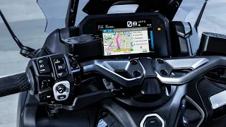 Yamaha Tmax 560 my24 - commute with Garmin GPS