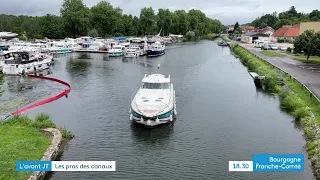 L'avant-JT : à Port sur Saône, les pros des canaux fluviaux