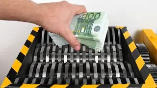 NEVER DO THIS! - Shredding REAL Money