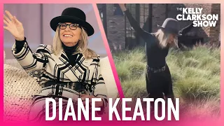 Diane Keaton Reacts To Viral Video Dancing To Miley Cyrus