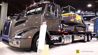 2020 Volvo VNR 300 Roll off Straight Truck Walkaround - Exterior Interior Tour