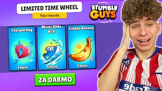 JAK SZYBKO✅ODBLOKOWAĆ ZA DARMO 3 NOWE EMOTKI SPECJALNE w STUMBLE GUYS?🤩