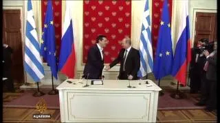 Russia strengthens economic ties with Greece