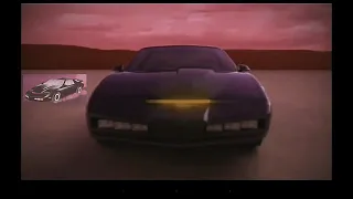 Knight rider Ecena Alterna : karr spm VS kitt robot (sin musica sin parodia solo sonidos)