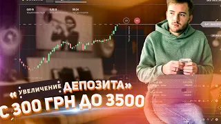 Увеличение  депозита с 300 грн до 3500😱😱😱. #дополнительныйзарабток #трейдинг #binomo