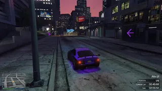 GTA Online - Street Race - Up Your Alley - Perfect run and Shortcuts