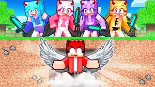 ANGEL SPEEDRUNNER vs DEMON HUNTERS In Minecraft!