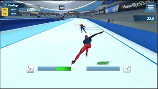 Winter Sports Mania: Speed Skating ▶ 500m #TotalStength 237