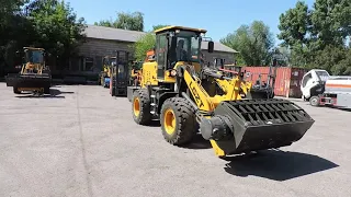 🎦Фронтальный погрузчик 🚜LGZT T933L 🛠 с ковшом для бетона