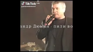 Александр Дюмин песня пили водочку