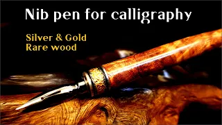 Making NIB PEN for calligraphy