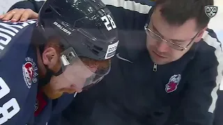 KHL fight Michal Cajkovsky (HC Dynamo Moscow) vs Kirill Urakov (Torpedo Nizhny Novgorod) 13.01.2019