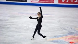 Юлия Липницкая Тренировка 23.10.2015   / Grand Prix Skate America 2015 Yulia Lipnitskaya  Warm-up