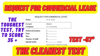 request for commercial lease ielts listening test with answers