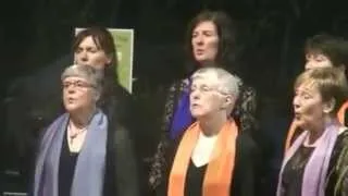 Glaslinn Ladies' Choir performing California Dreamin'