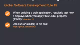 The 10 Commandments of Building Global Software HD