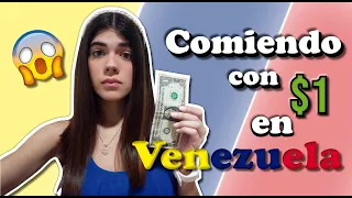 COMIENDO CON $1 EN VENEZUELA EN EL 2020 | ¿Es imposible? | Ana Vallee