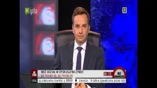 Fanatyczka Tuska w programie "Bez ograniczeń" (24.06.2014)