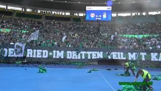 ÖFB-Cupfinale 2012: Dosen - SV Ried 3:0