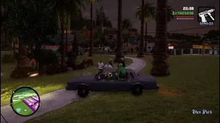 Grand Theft Auto: San Andreas me and the boys did a drive by
