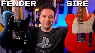 Can you hear a difference? Fender Professional II Telecaster VS Sire Larry Carlton T7