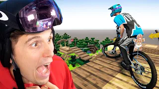 Die neue Minecraft MAP im Fahrrad Simulator!