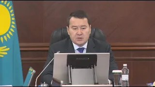 А. Смаилов раскритиковал работу акиматов из-за роста цен на продукты
