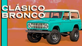 Construcción Completa: Restauración de un Bronco Clásico con un Toque Moderno