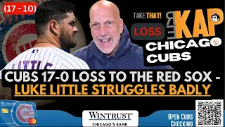 REKAP ⚾️ Cubs 17-0 Loss to the Red Sox - Luke Little struggles badly