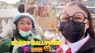 Trick Or Treating 🎃 Halloween Night |  Scary Good Time | Candy Giveaway