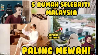 5 RUMAH SELEBRITI MALAYSIA INI BAK ISTANA ! MEWAH BANGET CUY ‼️ (INDONESIA REACTION)