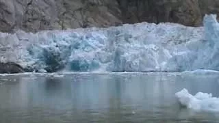 South Sawyer glacier calving, Tracy Arm Fjord, Alaska