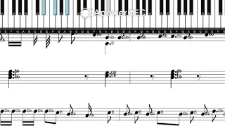 Caramelo - Ozuna (MIDI) Piano Cover.