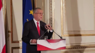 Van der Bellen: "Wir müssen über das Gesprächsklima im Land nachdenken"