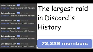 The Biggest Raid in Discord's History (A documentary)