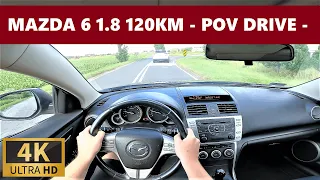 Mazda 6 II 1.8 120KM (2008) POV DRIVE Test & Acceleration | LPG | 4K #52