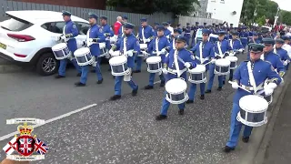 Armagh True Blues FB @ Mullabrack Accordion Band Parade 2024