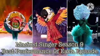 Masked Singer Season 9 | Best Performance Of Each Episode